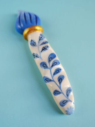 Brush – Indigo Leaves
