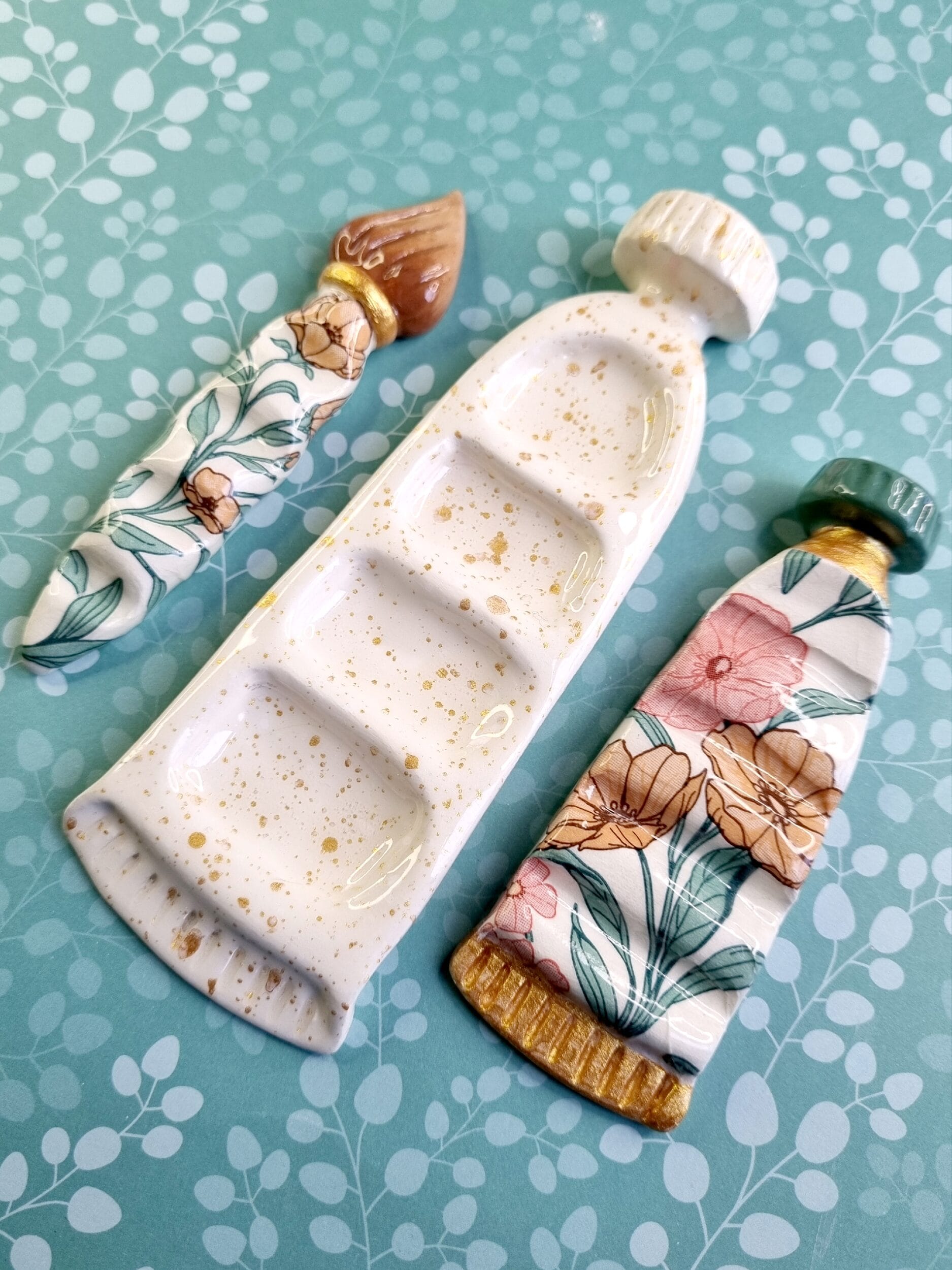 Template – Brush Holder & Paint Palette - Image 2