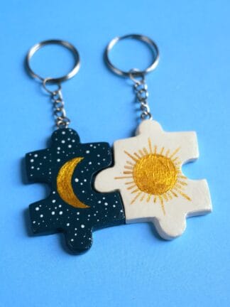 Template – Puzzle Keychain