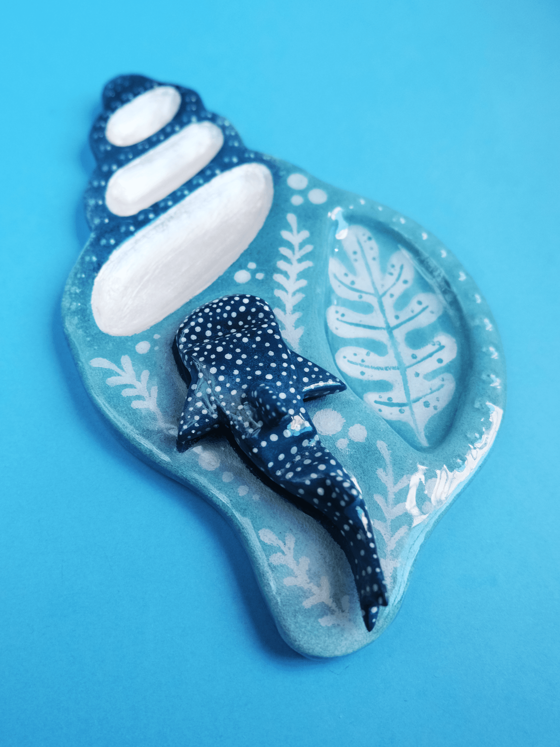 Template – Blue Seashell - Image 3
