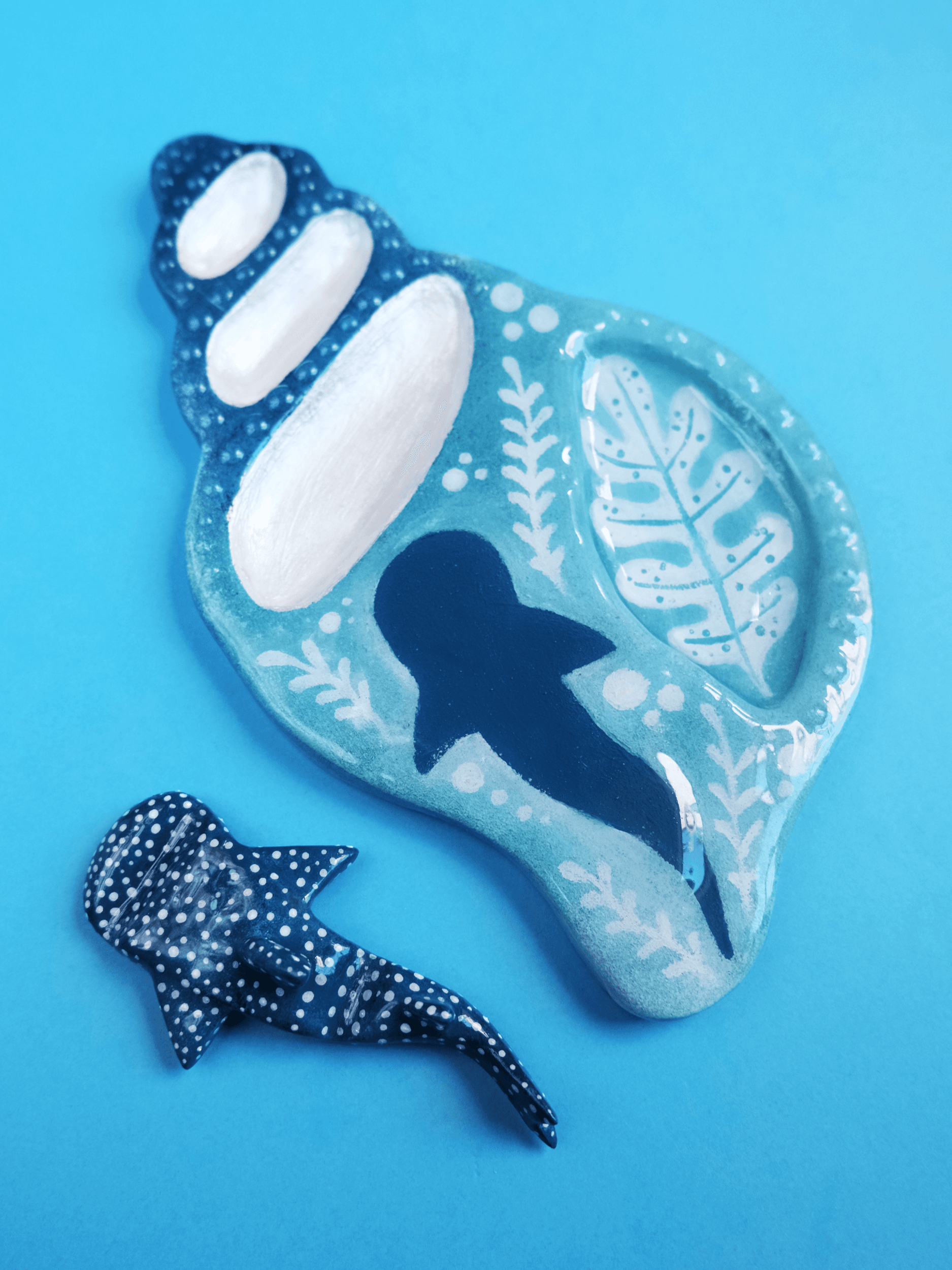 Template – Blue Seashell - Image 2